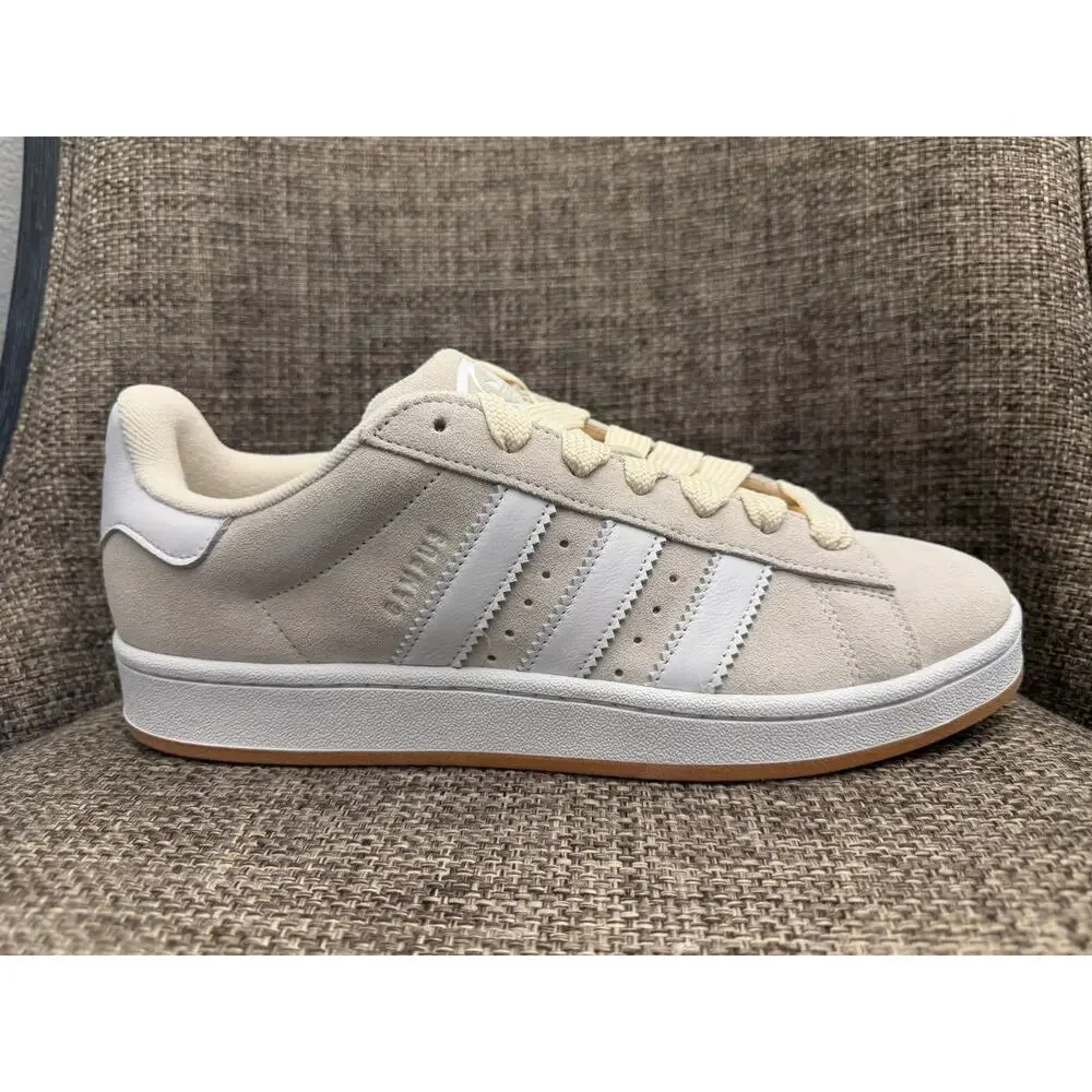 Adidas Campus 00s Wonder White Cloud White Gum Sneakers Men’s Size 8.5 NWT